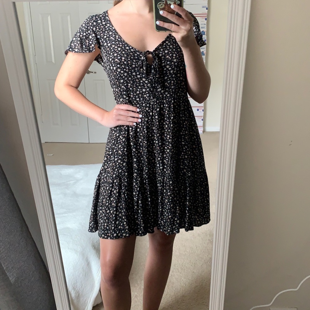American Eagle Tiered Baby Doll Dress